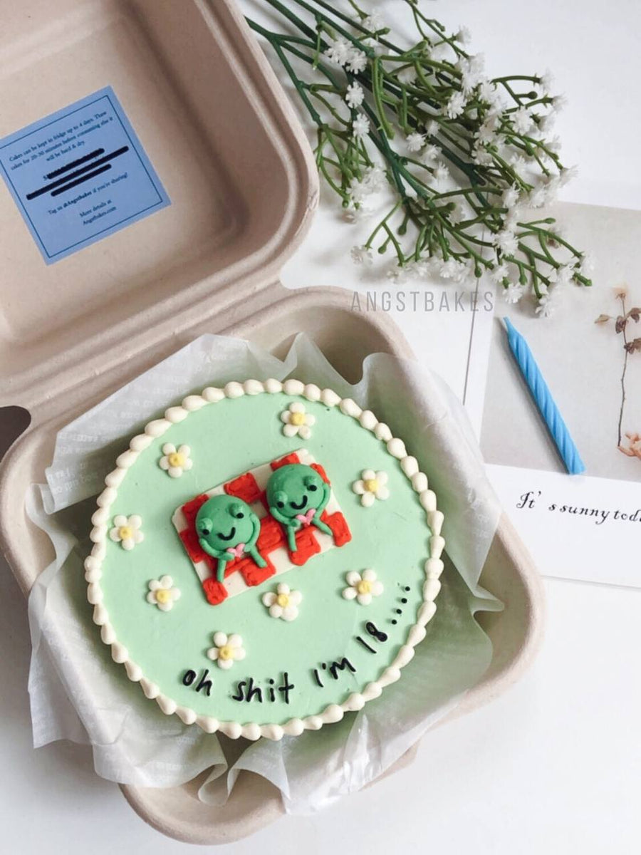 3D- Frog Bento Picnic – Angstbakes