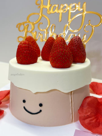 The first frost cake (难哄蛋糕) - Single Tier