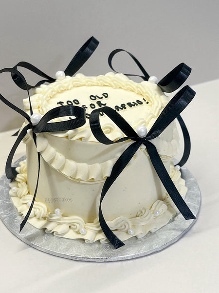 Ribbon Cake 2 - Single Tier