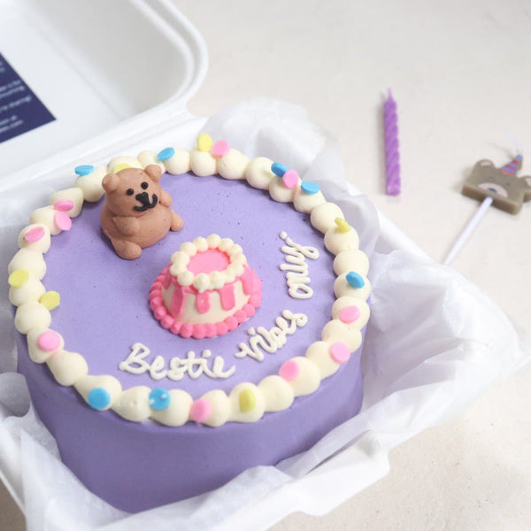 3D- Bear with Mini Cake
