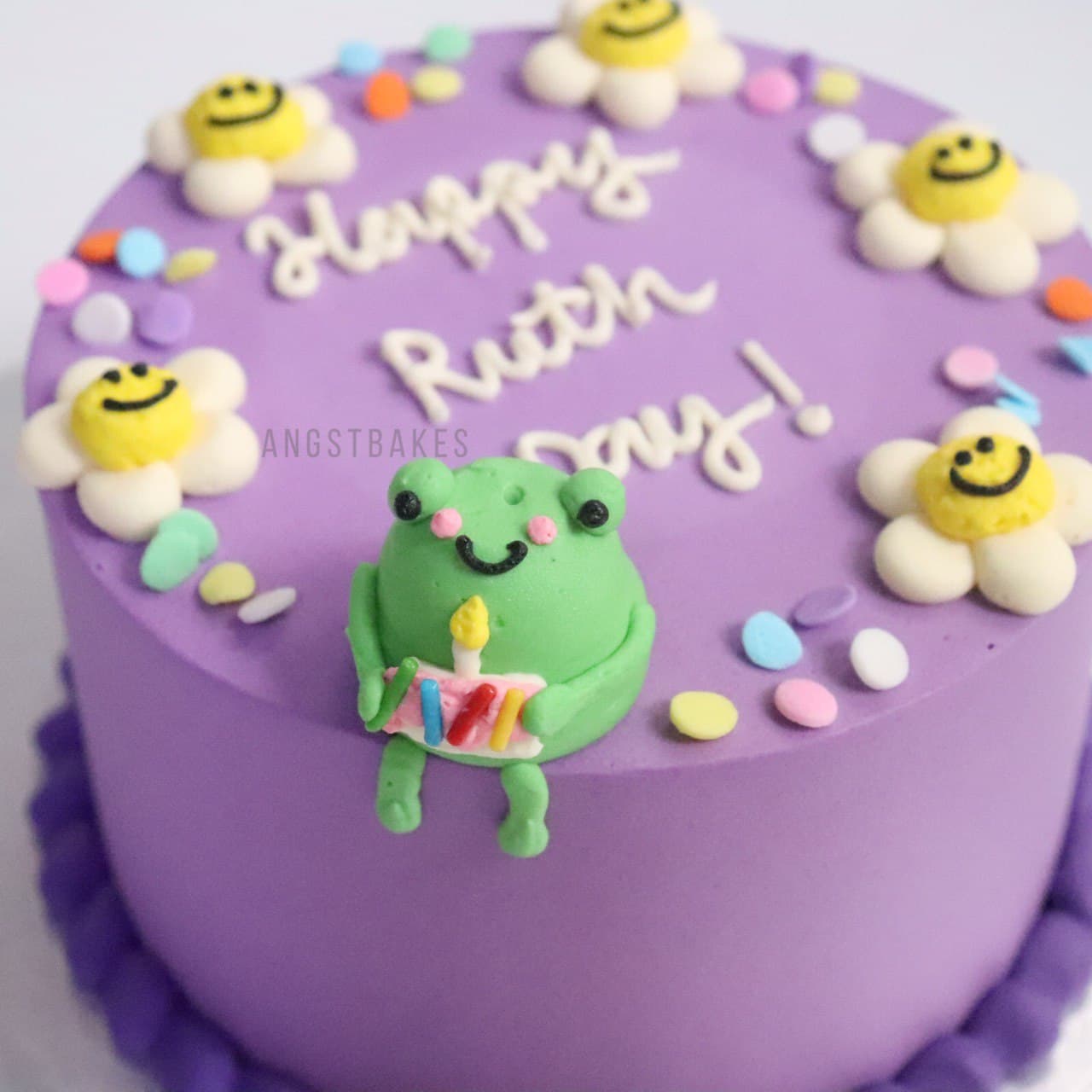 Single Tier - Frog with Mini Cake
