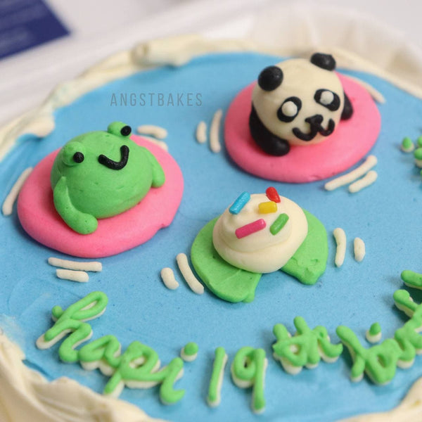 3D- Frog & Panda