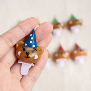 3D Party Bear Candle